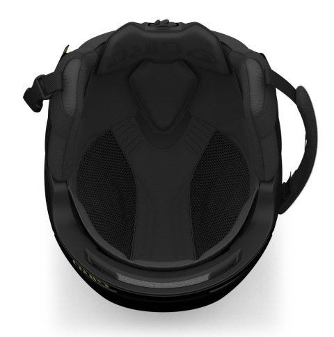 Kask zimowy GIRO NEO matte black / ano green roz. M (55.5-59 cm) (NEW 2023/2024)