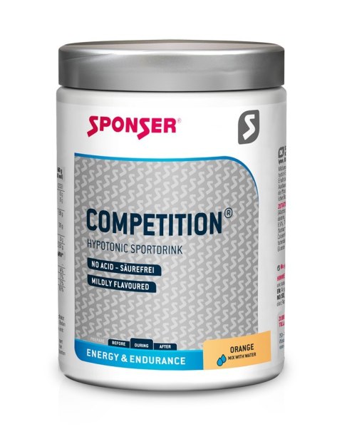 Napój SPONSER COMPETITION Pomarańcza puszka 500g (NEW).