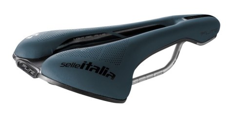 Siodło SELLE ITALIA FLITE BOOST GRAVEL TI316 SUPERFLOW L (id match - L3), 232g, Niebieskie (NEW)