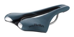 Siodło SELLE ITALIA SLR BOOST GRAVEL TI316 SUPERFLOW L (id match - L3), 209g, Niebieskie (NEW)