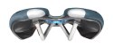 Siodło SELLE ITALIA SLR BOOST GRAVEL TI316 SUPERFLOW L (id match - L3), 209g, Niebieskie (NEW)