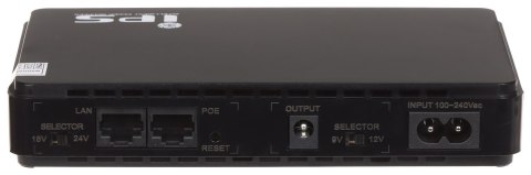 ZASILACZ UPS ROUTERUPS-30-POE 30 W 5 V / 9 V / 12 V DC, 15 V / 24 V PoE IPS