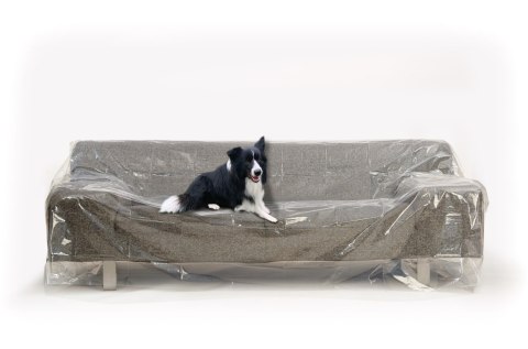 Folia ochronna 1-osobowa kanapa 243,8 x 137,2cm GRUBA 50 mikronów