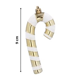 Złote Ozdoby Choinkowe 9cm, Komplet 4 szt. - 