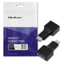 Qoltec Adapter przejściówka USB-C 3.1 | USB 3.0