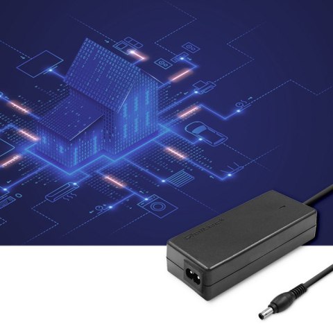 Qoltec Zasilacz do laptopa Samsung 60W | 19V | 3.15A | 5.5*3.5+pin | +kabel zasilający