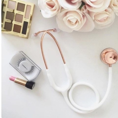 MDF 777 MD ONE ROSE GOLD/BIAŁY (MDF 29) Stetoskop internistyczny, dwugłowicowy