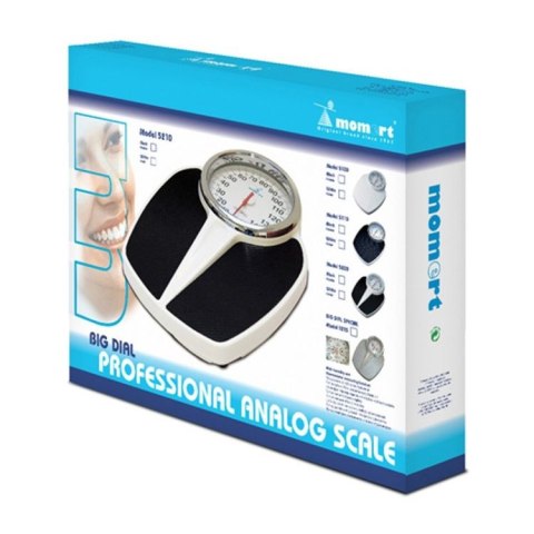 MOMERT 5100 Waga mechaniczna łazienkowa, analogowa, duży wyświetlacz