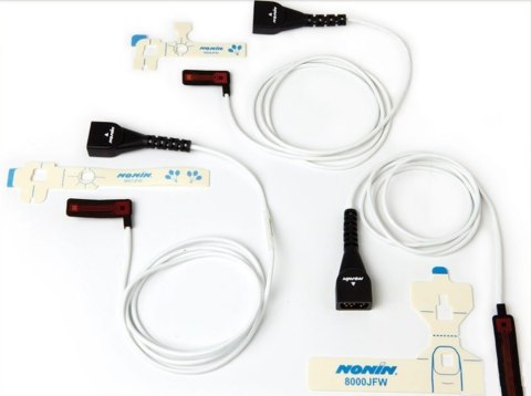 NONIN 8000J FLEX 1m Czujnik do pulsoksymetru dla dorosłych, kabel 1 m, wielorazowy
