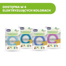 CHICCO NATURALZ 3+ Bransoletka zapachowa z olejkiem eterycznym, ochrona 360h