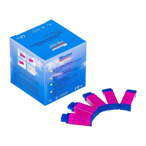 ACON MISSION 21G/2,8 mm Nakłuwacze, sterylne lancety bezpieczeństwa, 25 szt.