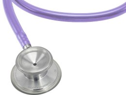 MDF 747 (7) FIOLET Stetoskop z podwójną głowicą, aluminiowy, regulowana lira
