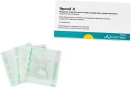 SPORAL A Test biologiczny do sterylizacji parowej, 10 szt.