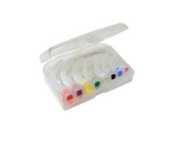 Zestaw rurek ustno-gardłowych Guedel, 8 rozmiarów w pudełku