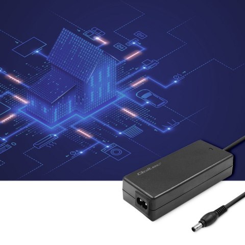 Qoltec Zasilacz do laptopa Samsung 40W | 19V | 2.1A | 5.5*3.0+pin | +kabel zasilający