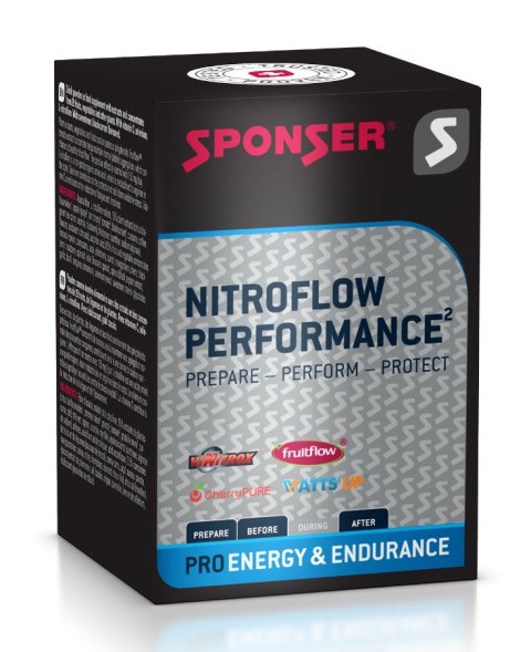 Suplement SPONSER NITROFLOW PERFORMANCE (pudełko 10 saszetek x 7g) (NEW).