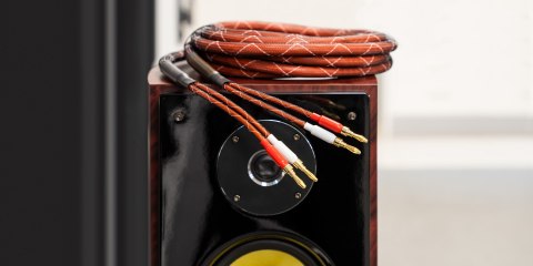 Kabel głośnikowy 5.0 m Kruger&Matz (wtyki banan)