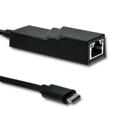 Qoltec Adapter sieciowy przejściówka USB-C 3.1 | RJ-45 | Ethernet | 1000Mb/s