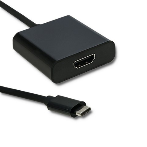 Qoltec Adapter przejściówka USB-C 3.1 | HDMI | 4K | MHL