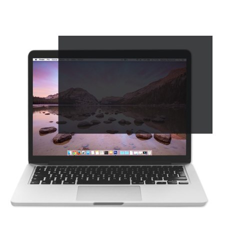 Qoltec Filtr prywatyzujący RODO do MacBook Pro Touch Bar 13.3" (2016-2018) | Ochrona wzroku