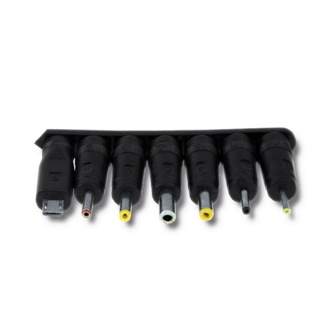 Qoltec Uniwersalny zasilacz sieciowy 15W | 5V | 3A | Kompaktowy | MultiPlug | 7 wtyczek