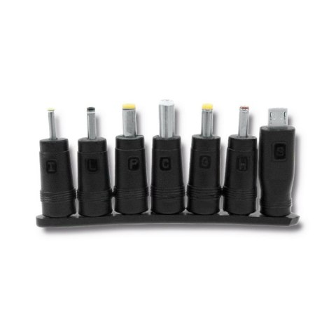 Qoltec Uniwersalny zasilacz sieciowy 15W | 5V | 3A | Kompaktowy | MultiPlug | 7 wtyczek