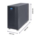 Qoltec Zasilacz awaryjny UPS On-line | Pure Sine Wave | 10kVA | 8kW | LCD | USB
