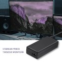 Qoltec Zasilacz sieciowy do monitora LG 25W | 19V | 1.3A | 6.5*4.4 | +kabel zasilający