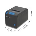 Qoltec Drukarka paragonowa RTP-0246 | bonowa | termiczna | High Speed | 203 dpi | USB