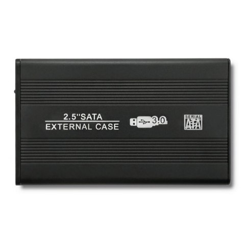 Qoltec Obudowa | kieszeń do dysków HDD SSD 2.5" SATA3 | USB 3.0 | Czarny