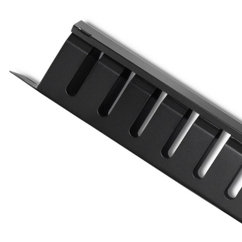 Qoltec Organizer kabli RACK 19" | 1U