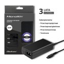 Qoltec Zasilacz specjalizowany do Dell 65W | SmartPlug | 3 wtyczki | +kabel zasilający