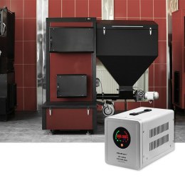 Qoltec Zasilacz awaryjny UPS 1000VA/700 | Przetwornica 12/230V z AVR | SF | Sinus