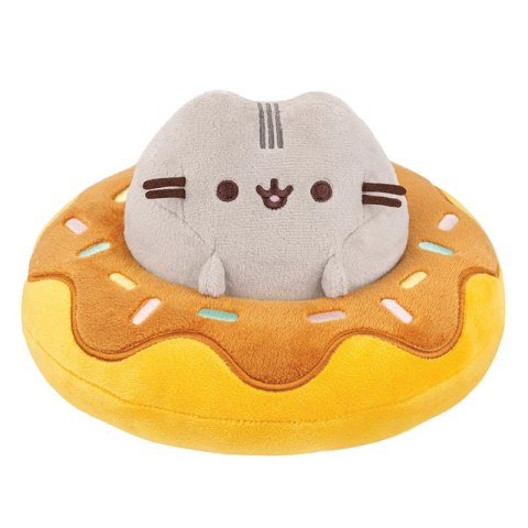 Pusheen - Pluszowa maskotka Pusheen w czekoladowym pączku 18 x 15 cm