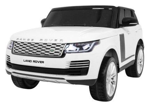 Range Rover HSE 2-osobowe Autko dla dzieci Biały SUV + Pilot
