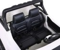Toyota Hilux na akumulator dla dzieci Biały Pickup + Napęd 4x4 + Pilot + 2 bagażniki