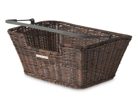 Kosz tylny na bagażnik BASIL CAPRI RATTAN LOOK MIK, MIK System, syntetyczny nature brown (WYPRZEDAŻ -50%)