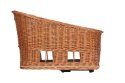 Kosz tylny na bagażnik BASIL PASJA dla zwierząt MIK 45cm, MIK System (ready to go) wiklinowy natural (NEW).