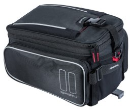 Torba na bagażnik BASIL SPORT DESIGN TRUNKBAG MIK 7-15L, MIK System (ready to go) wodoodporna black (DWZ) => zamiennik BAS-18438