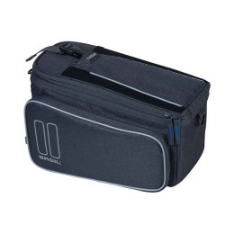Torba na bagażnik BASIL SPORT DESIGN TRUNKBAG MIK 7-15L, MIK System (ready to go) wodoodporna graphite (NEW)
