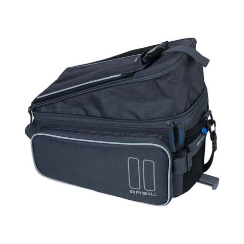 Torba na bagażnik BASIL SPORT DESIGN TRUNKBAG MIK 7-15L, MIK System (ready to go) wodoodporna graphite (NEW)