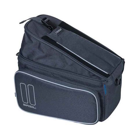 Torba na bagażnik BASIL SPORT DESIGN TRUNKBAG MIK 7-15L, MIK System (ready to go) wodoodporna graphite (NEW)