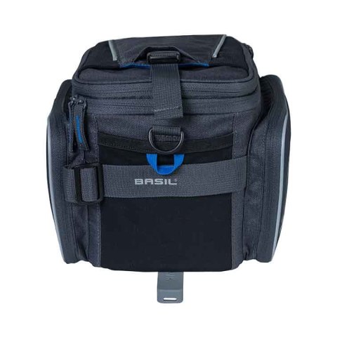 Torba na bagażnik BASIL SPORT DESIGN TRUNKBAG MIK 7-15L, MIK System (ready to go) wodoodporna graphite (NEW)