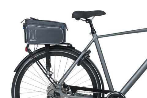 Torba na bagażnik BASIL SPORT DESIGN TRUNKBAG MIK 7-15L, MIK System (ready to go) wodoodporna graphite (NEW)