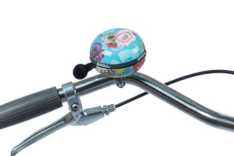 Dzwonek rowerowy BASIL BLOOM FIELD BIG BELL BICYCLE BELL 80mm, sky blue (DWZ)