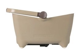 Kosz na tylny bagażnik BASIL BUDDY DOG BICYCLE BASKET REAR MIK, MIK system (ready to go) plastik, poduszka, biscotti brown (DWZ)