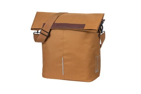 Sakwa miejska pojedyncza BASIL CITY SHOPPER 14-16L, Hook On System, camel brown (DWZ)