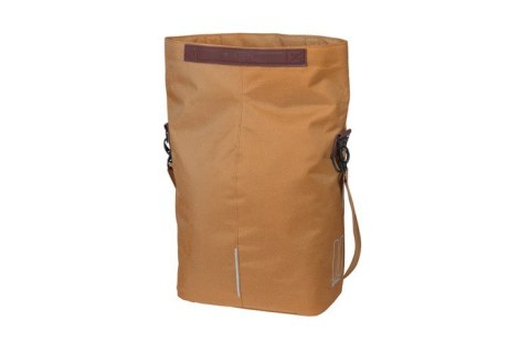 Sakwa miejska pojedyncza BASIL CITY SHOPPER 14-16L, Hook On System, camel brown (DWZ)