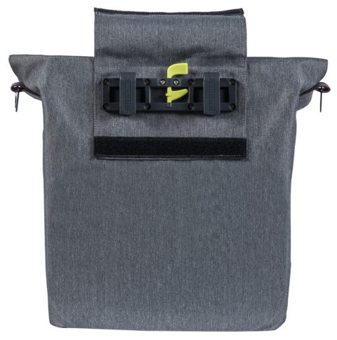 Sakwa miejska pojedyncza BASIL CITY SHOPPER 14-16L, Hook On System, grey melee (DWZ)