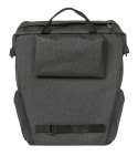 Sakwa pojedyncza BASIL DISCOVERY 365D SINGLE PANNIER BAG M 9L, Hook On System, wodoodporna black melee (NEW)